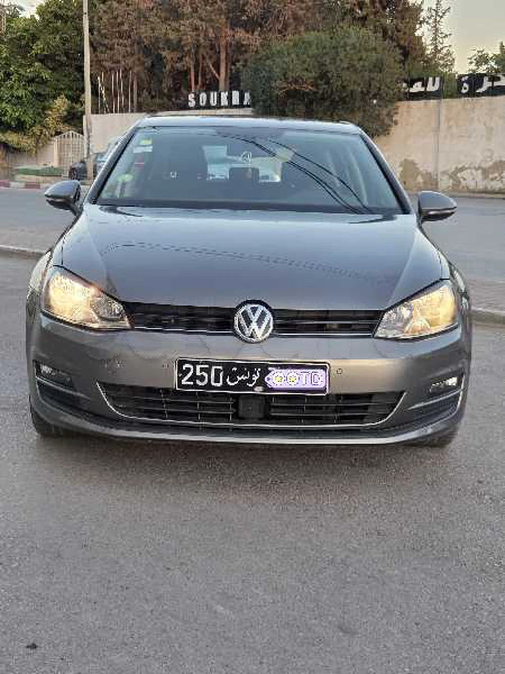 Carte voiture Volkswagen Golf 7