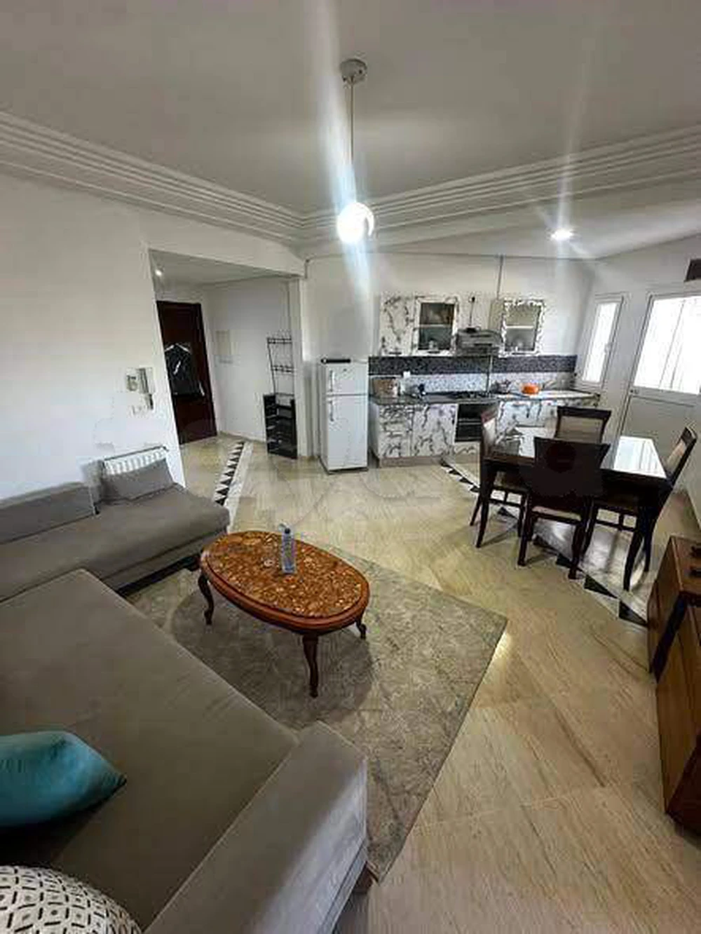 A louer appartement meublé s+1 a Chouchet Rades en face gouvernorat Ben Arous