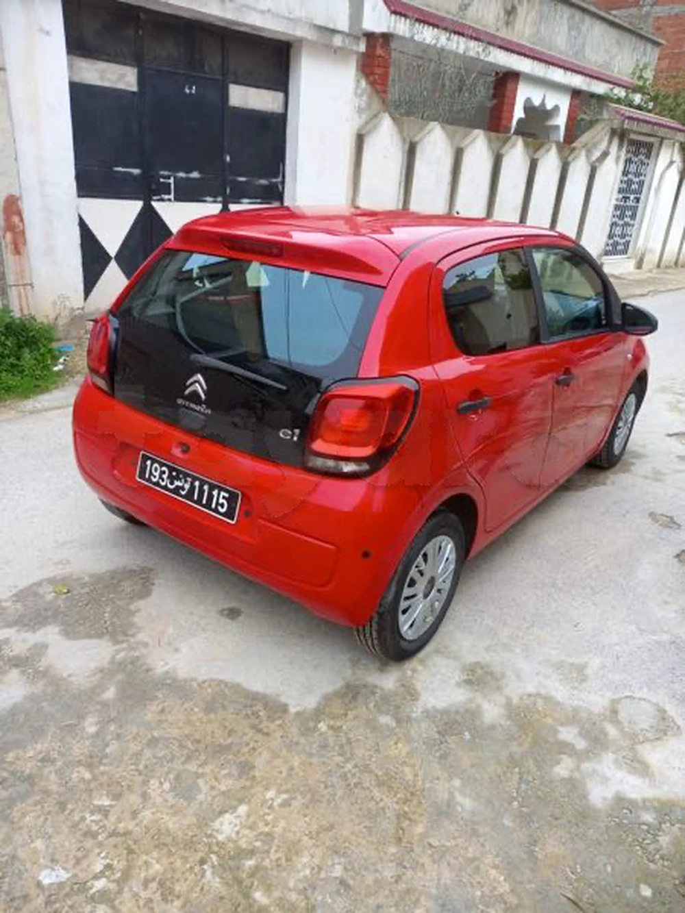 Carte voiture Citroen C1