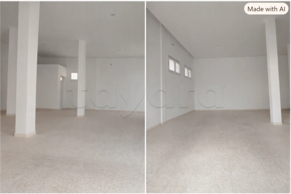 À LOUER — DÉPÔT / ENTREPÔT DOUBLE HAUTEUR | BORJ CEDRIA RIADH