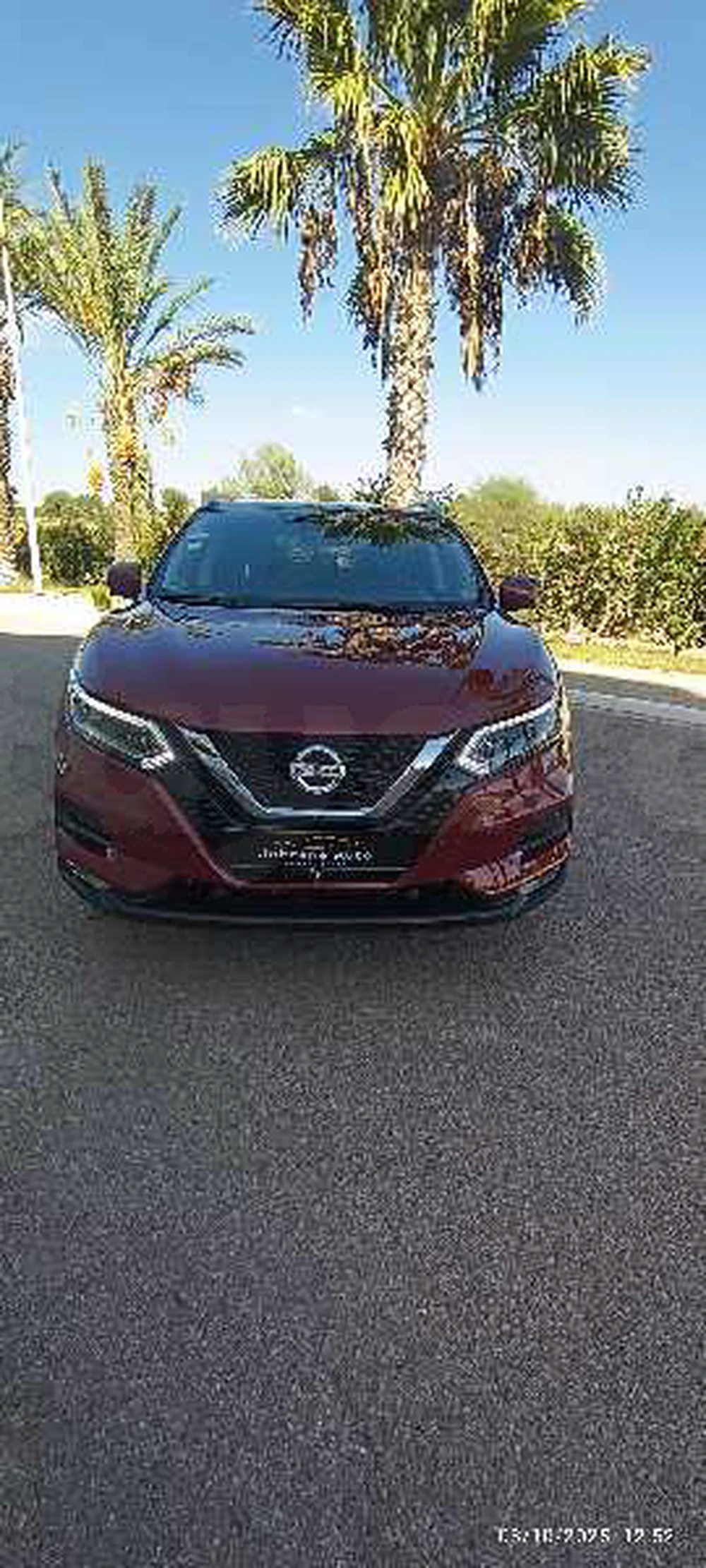 Carte voiture Nissan Qashqai