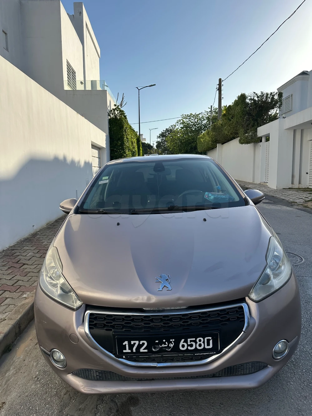 Carte voiture Peugeot 208