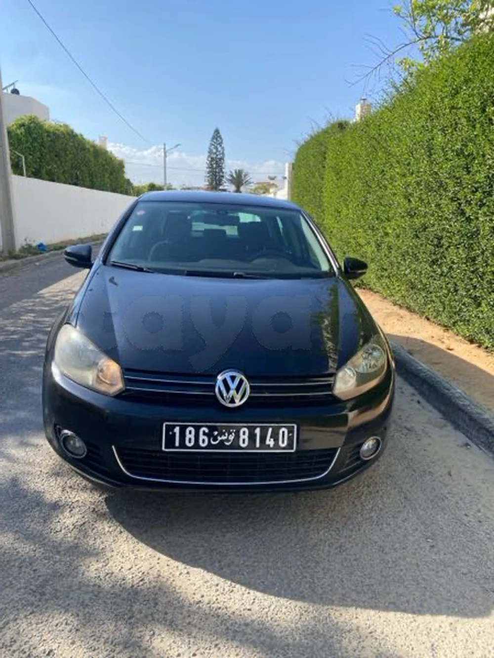 Carte voiture Volkswagen Golf 6