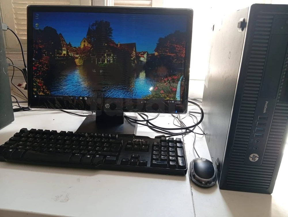 🔥 PC de Bureau HP ProDesk / Intel Core i5-4570 (4ème Gen) 3.20 GHz / 8 Go RAM / Win 10 Pro / Écran