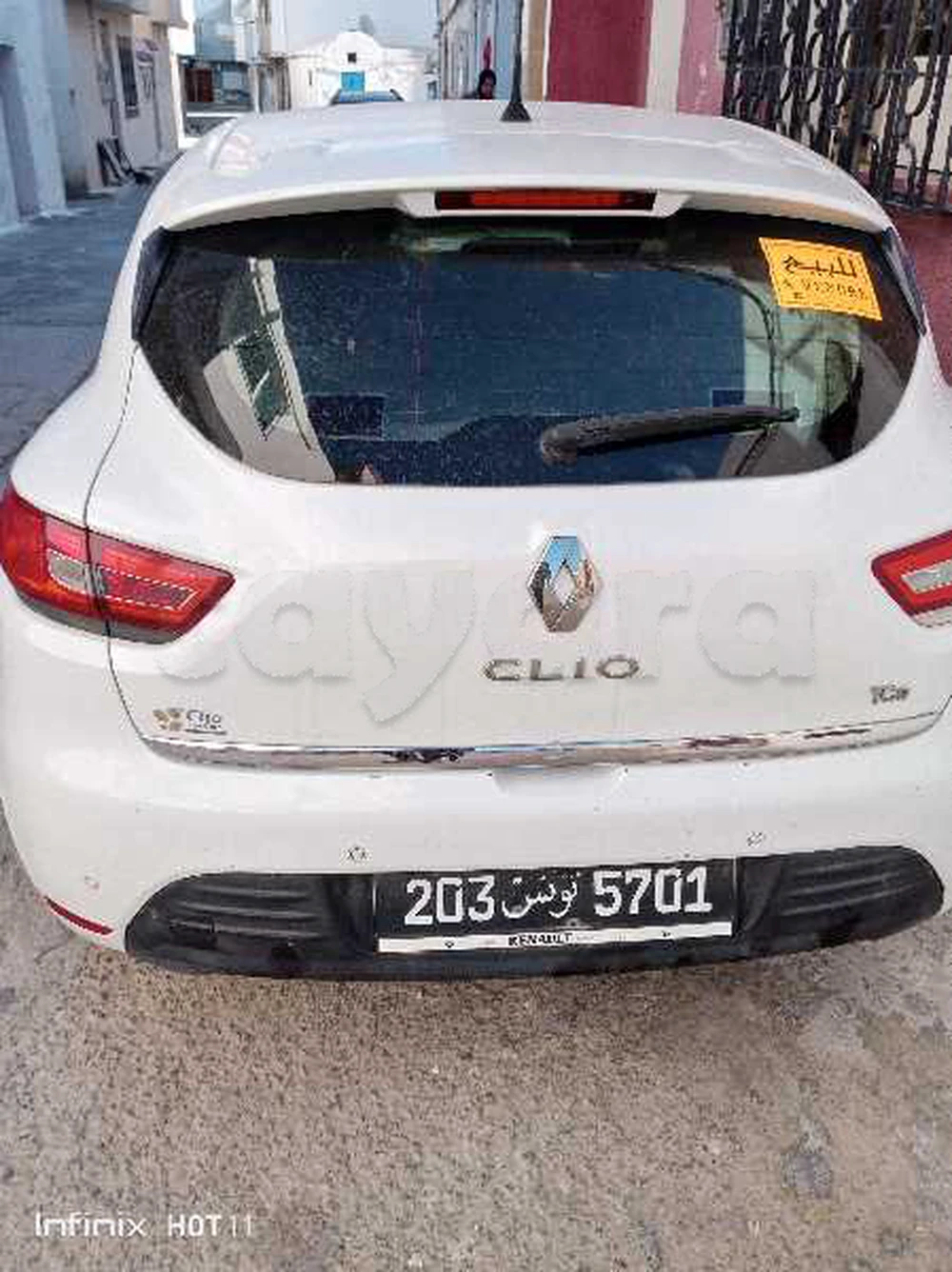 Carte voiture Renault Clio