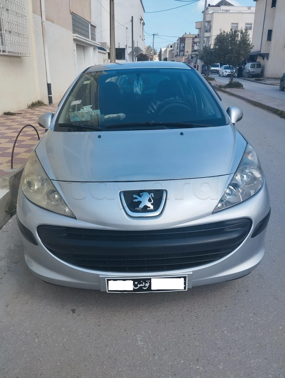 Carte voiture Peugeot 207