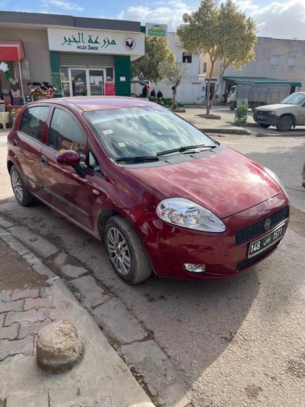 Carte voiture Fiat Punto