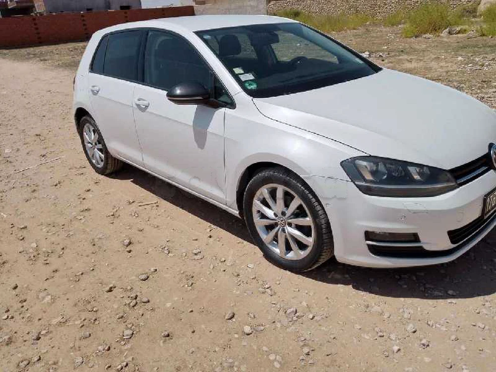 Carte voiture Volkswagen Golf 7