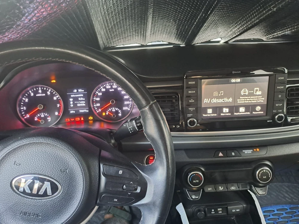 Carte voiture Kia Rio