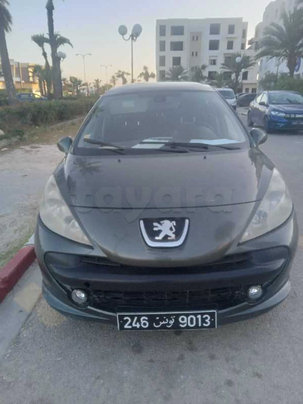 Carte voiture Peugeot 207