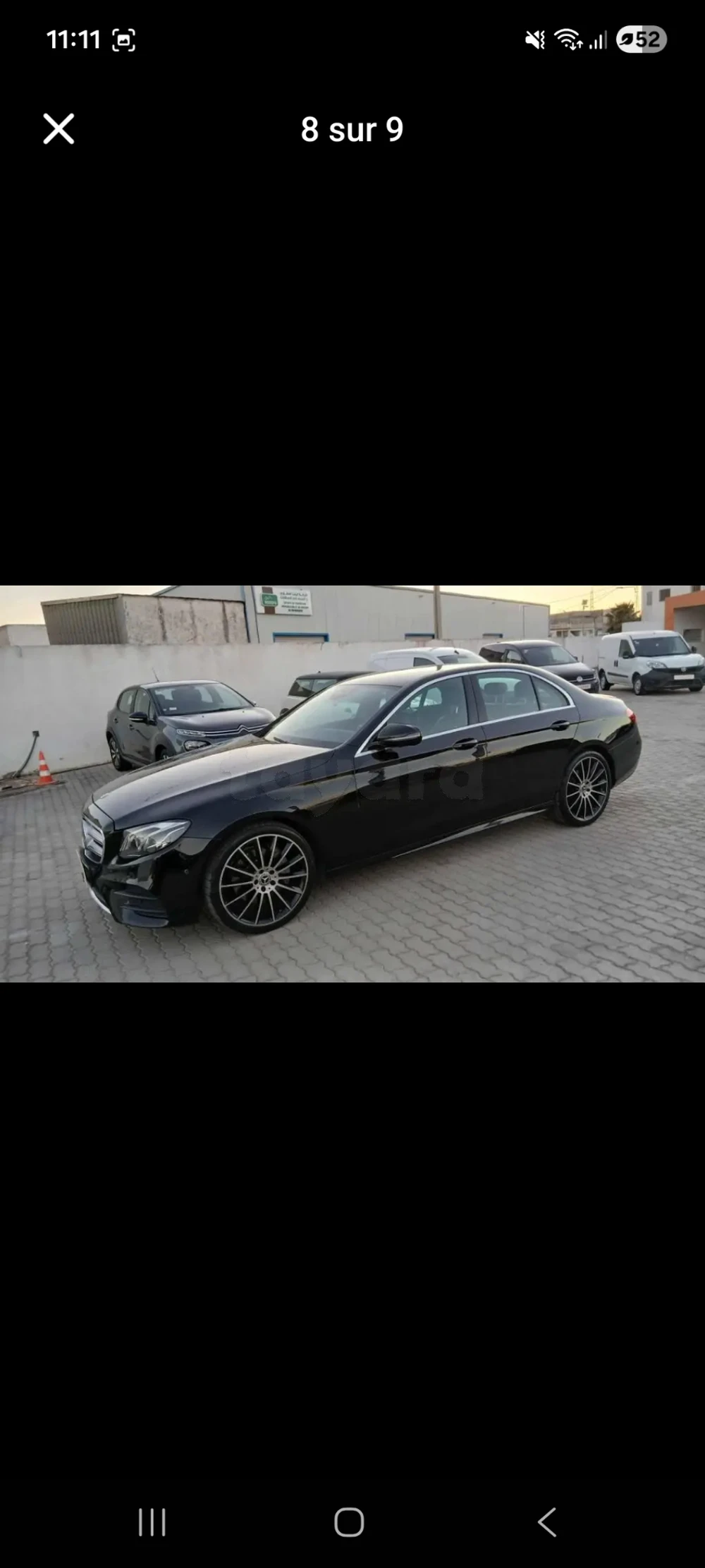 Carte voiture Mercedes-Benz Classe E