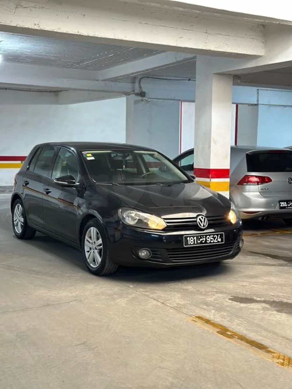 Carte voiture Volkswagen Golf