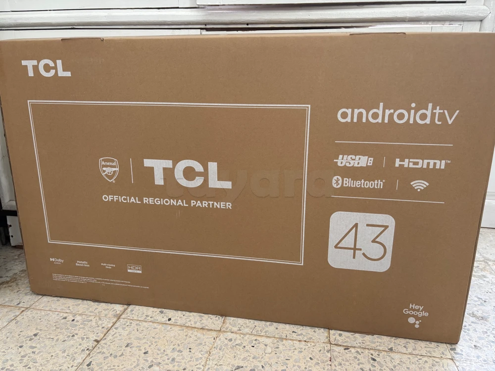Tv tcl 43 pouces neuf cacheté android