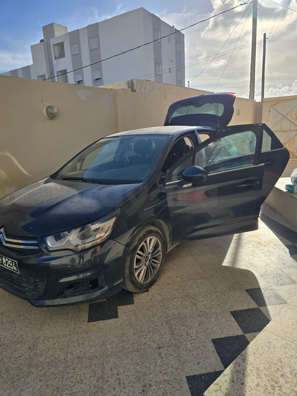 Carte voiture Citroen C4