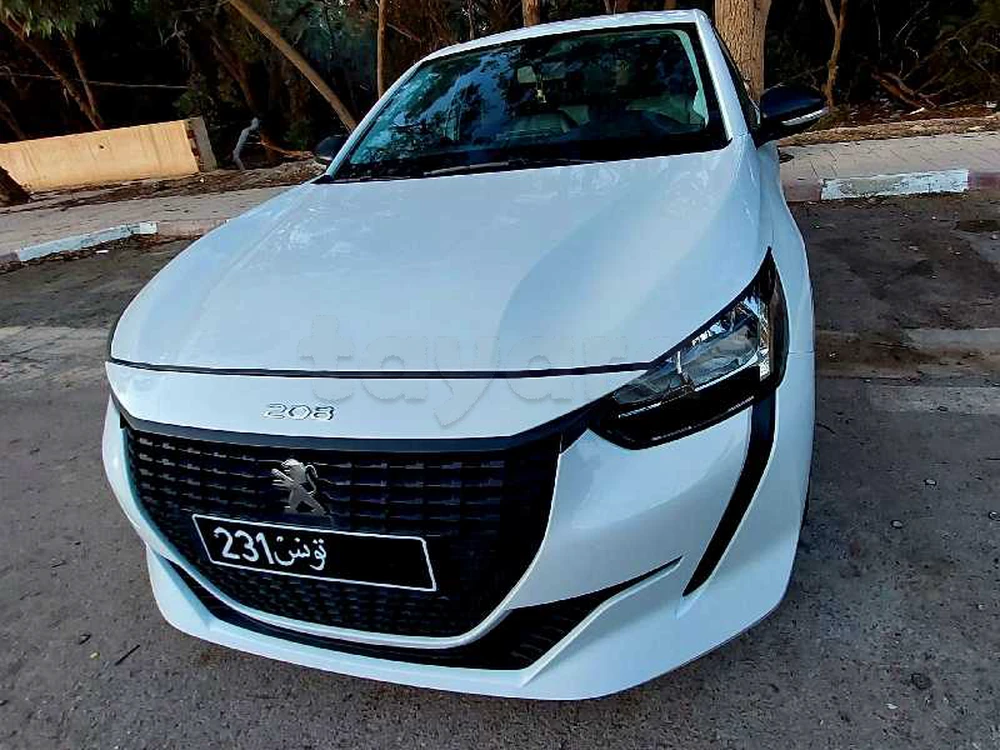 Carte voiture Peugeot 208