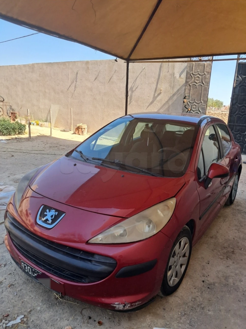 Carte voiture Peugeot 207