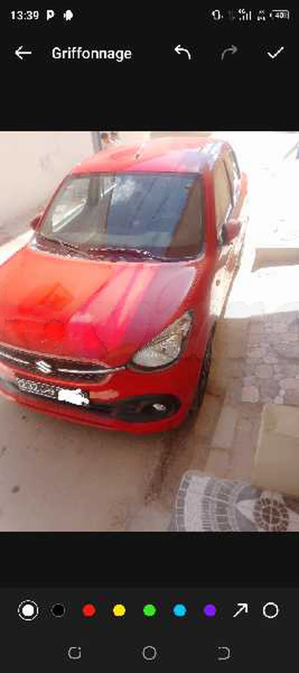 Carte voiture Suzuki Celerio