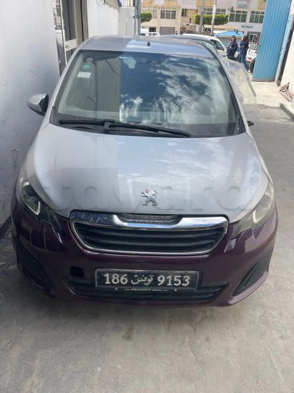 Carte voiture Peugeot 107