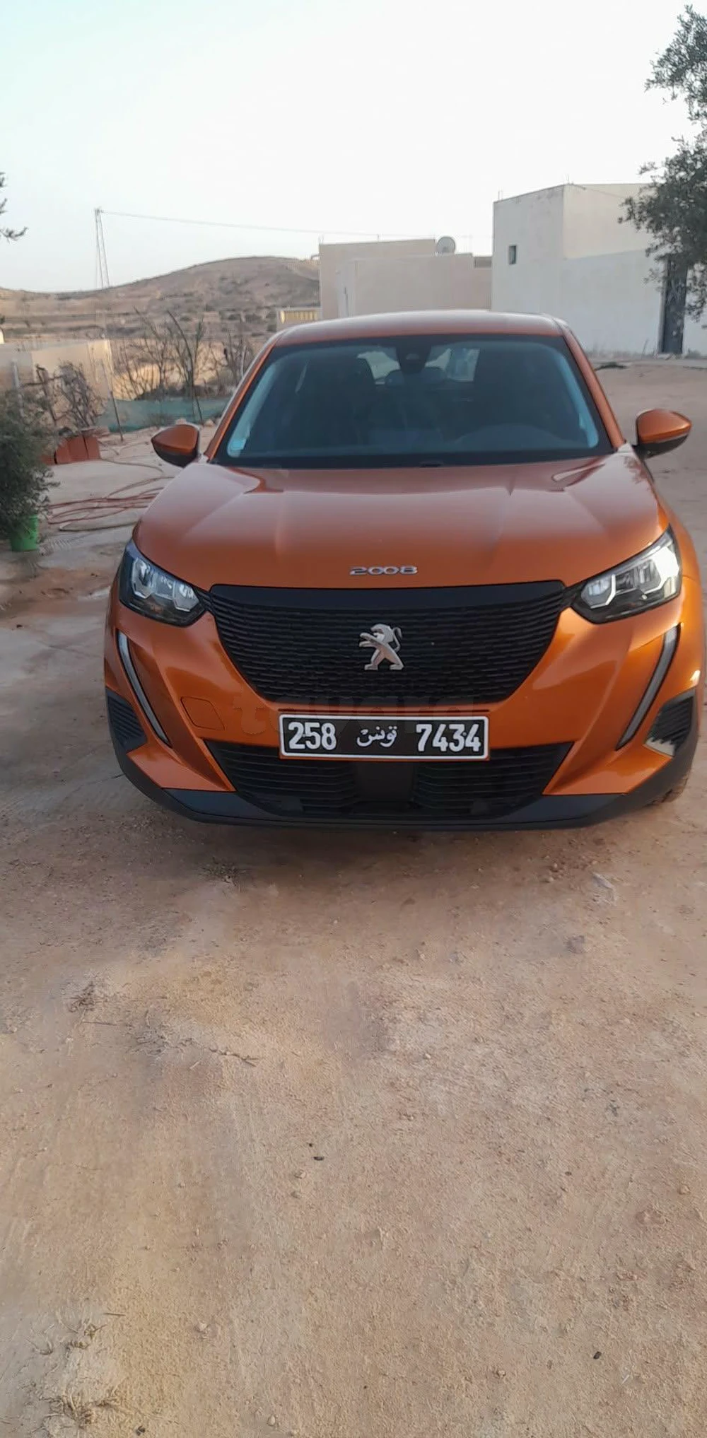 Carte voiture Peugeot 2008