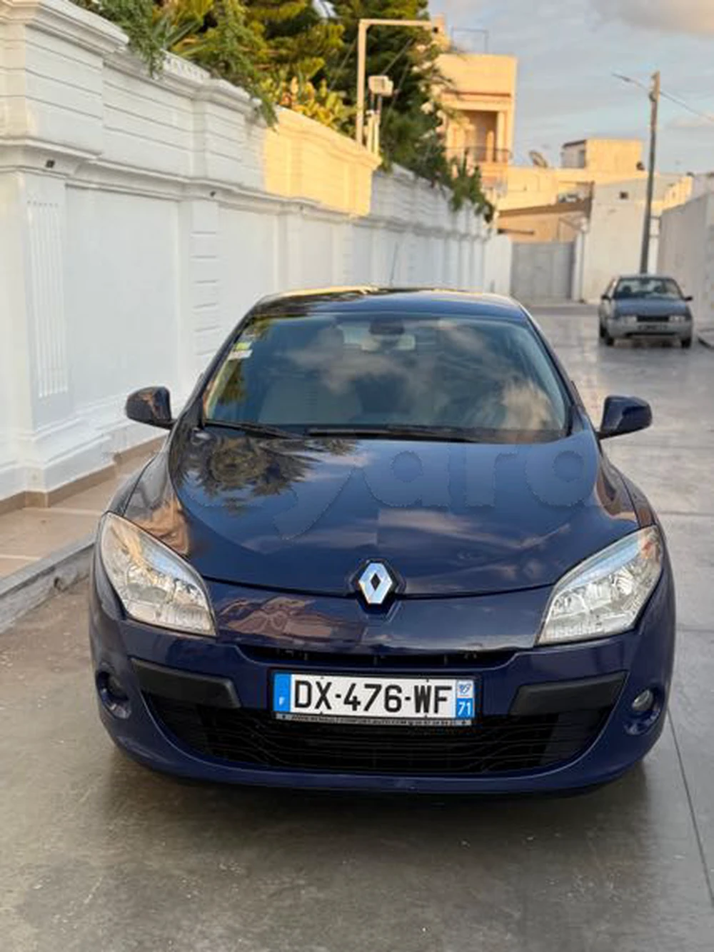 Carte voiture Renault Megane