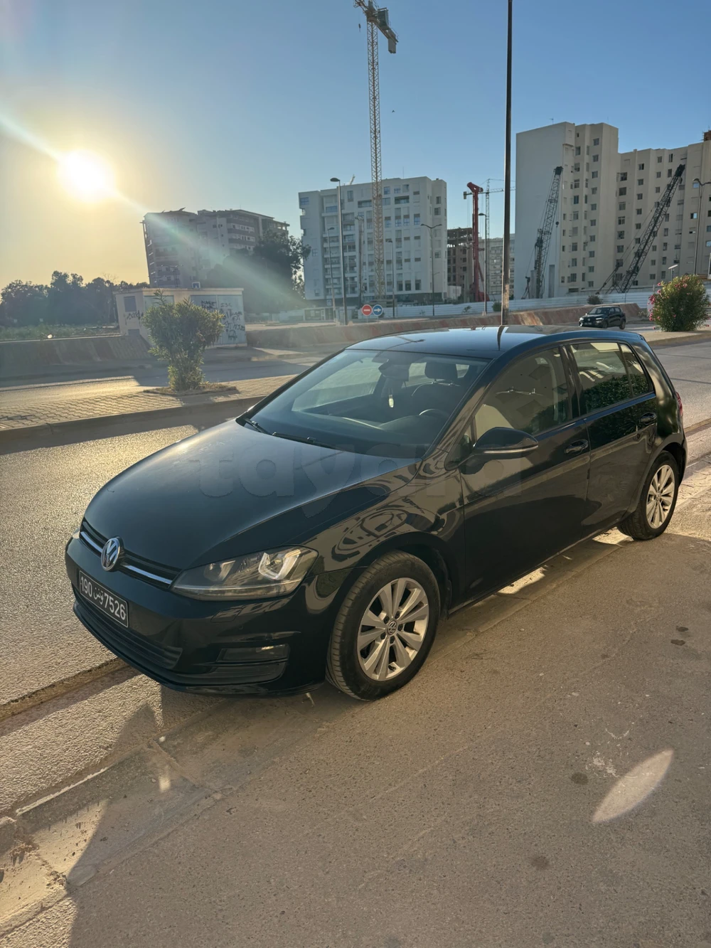 Carte voiture Volkswagen Golf 7