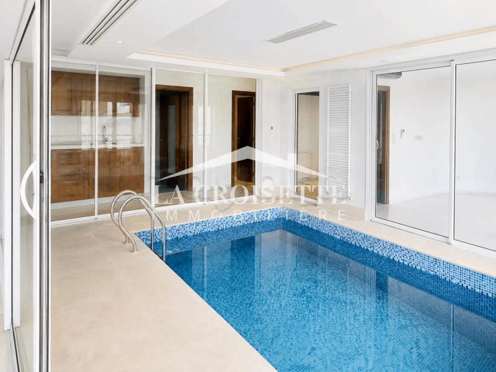 Appartement S+4 avec piscine à louer au Lac2 MAL4307