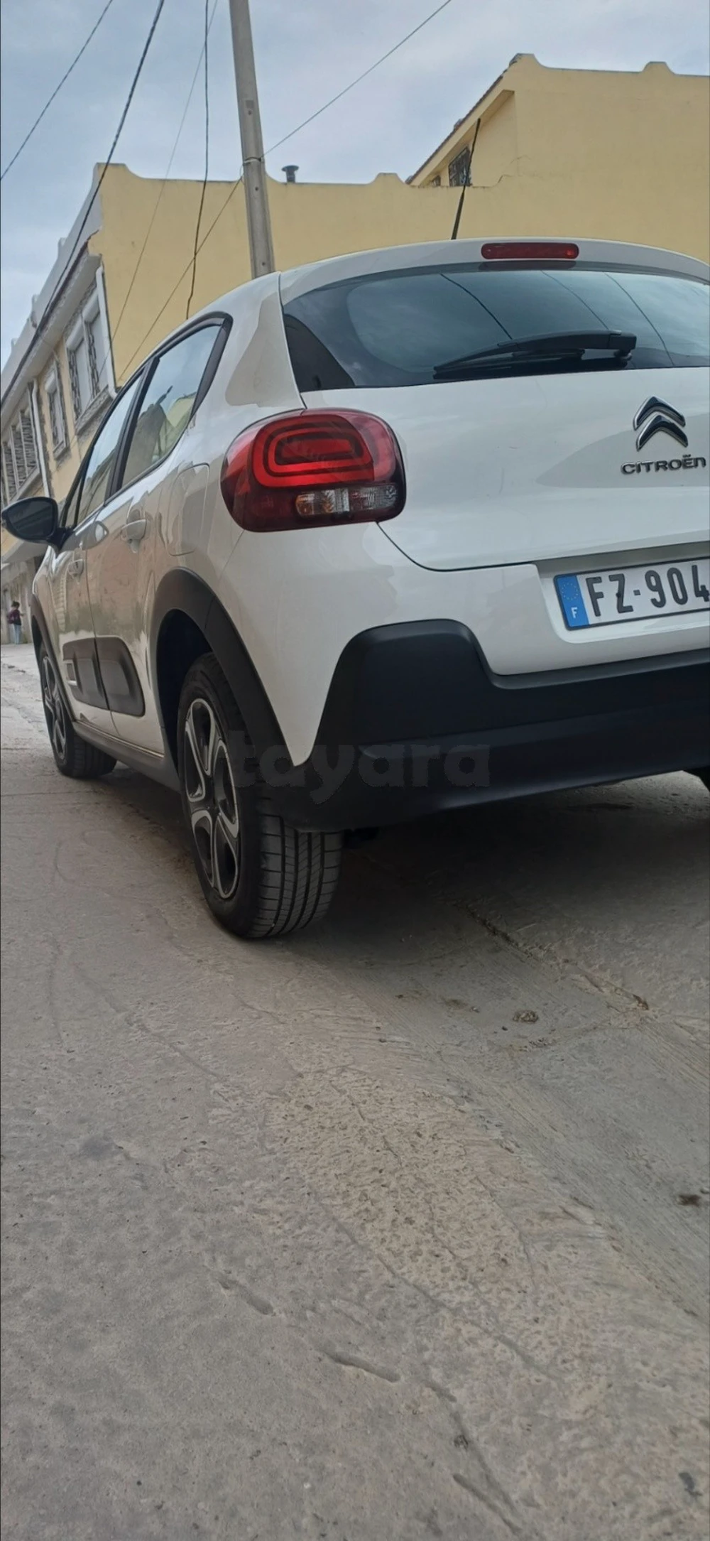 Carte voiture Citroen C3