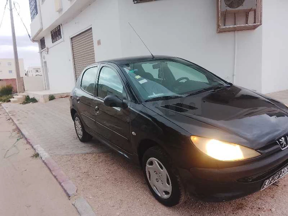 Carte voiture Peugeot 206