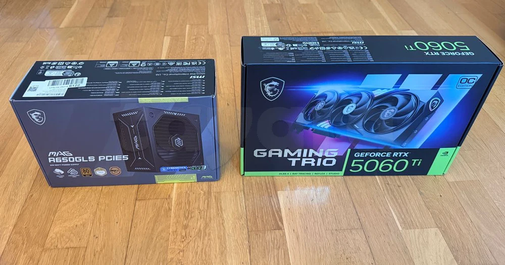 Msi RTX 5060 8gb + Alimentation 650 w 80+ Gold
