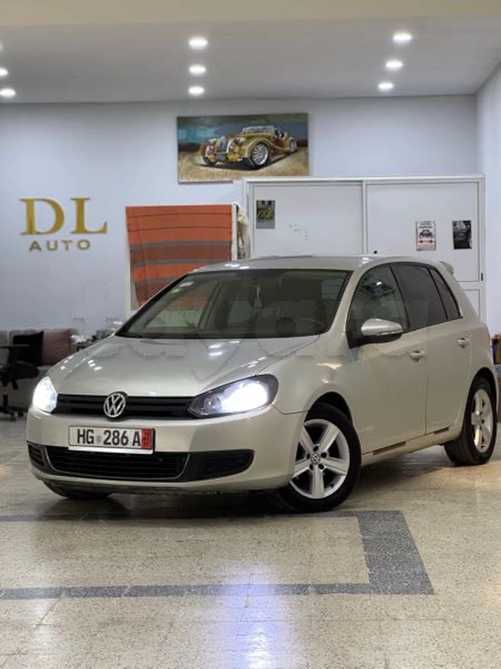 Carte voiture Volkswagen Golf