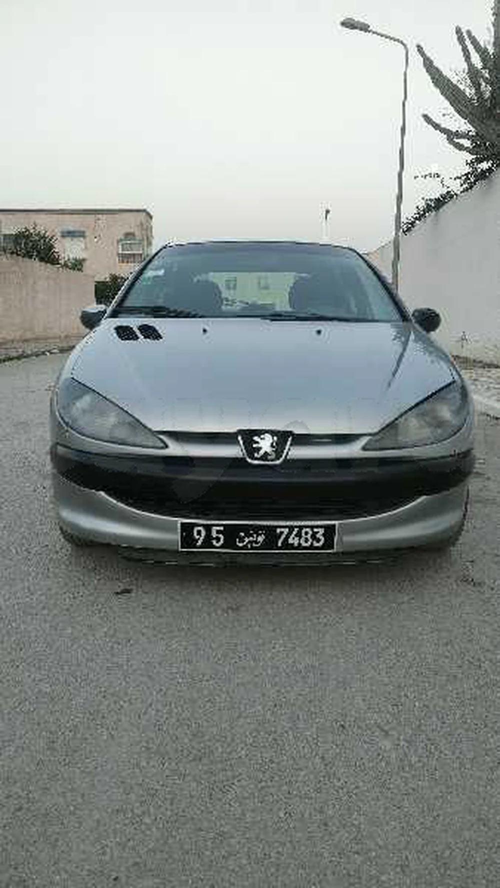 Carte voiture Peugeot 206