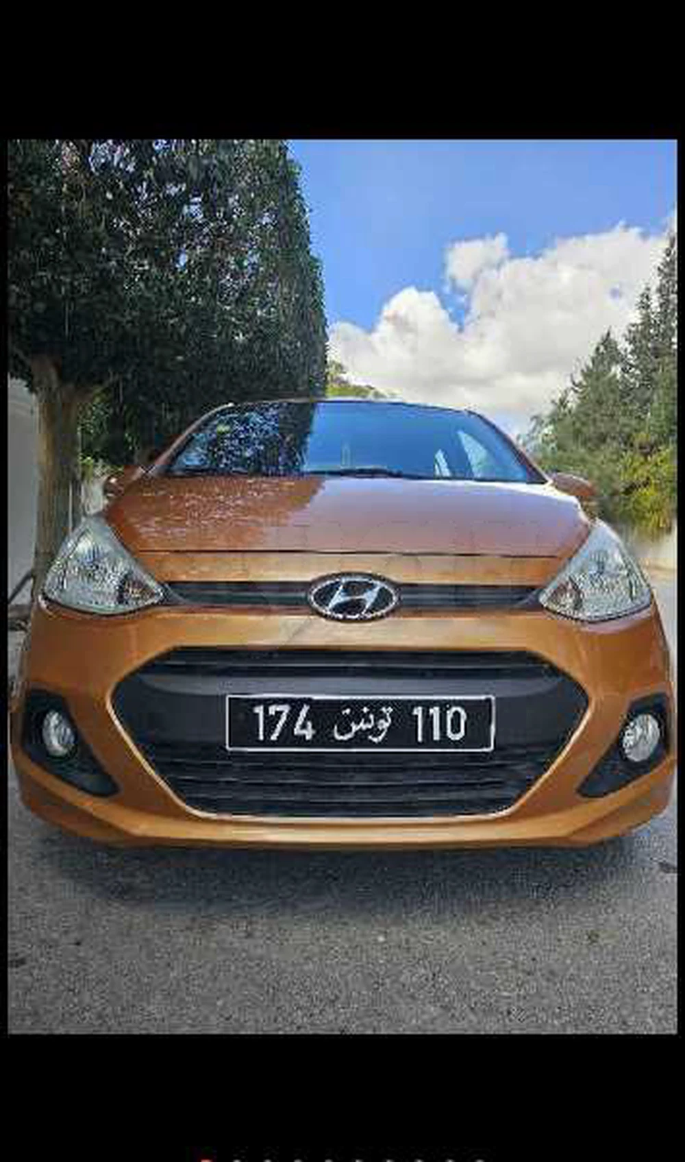 Carte voiture Hyundai Grand i10