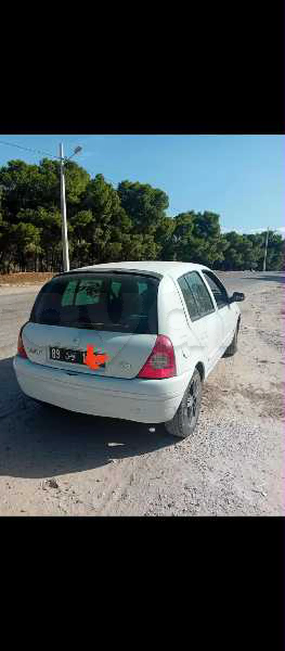 Carte voiture Renault Clio