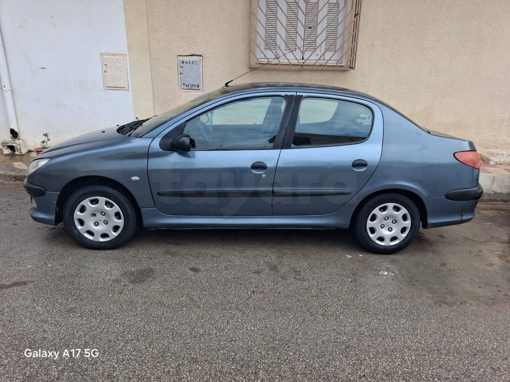 Carte voiture Peugeot 206