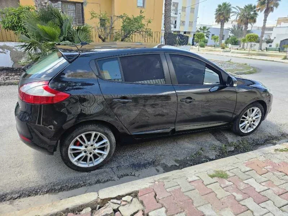 Carte voiture Renault Megane