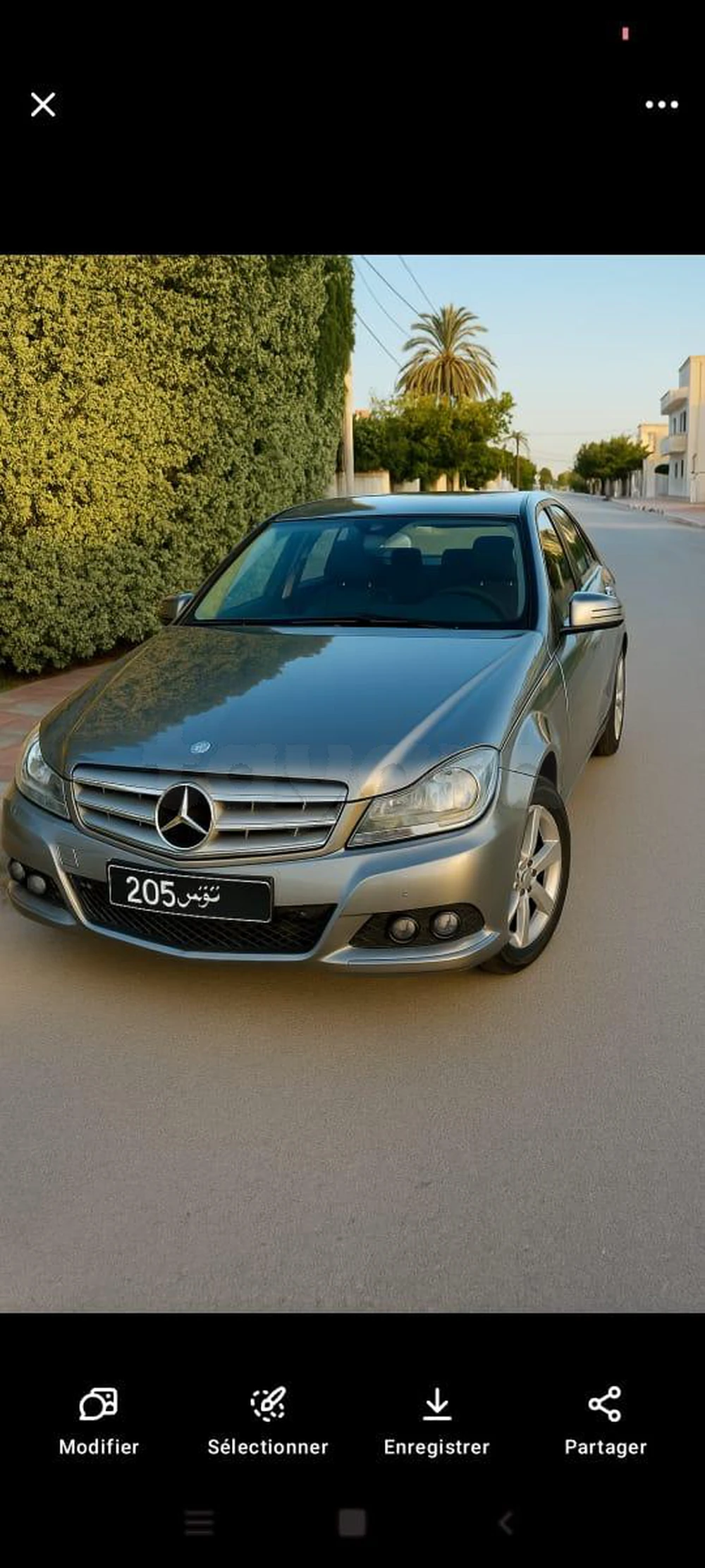 Carte voiture Mercedes-Benz Classe C