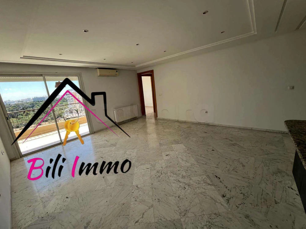 Un appartement s+2 vue de mer avec parking sous sol