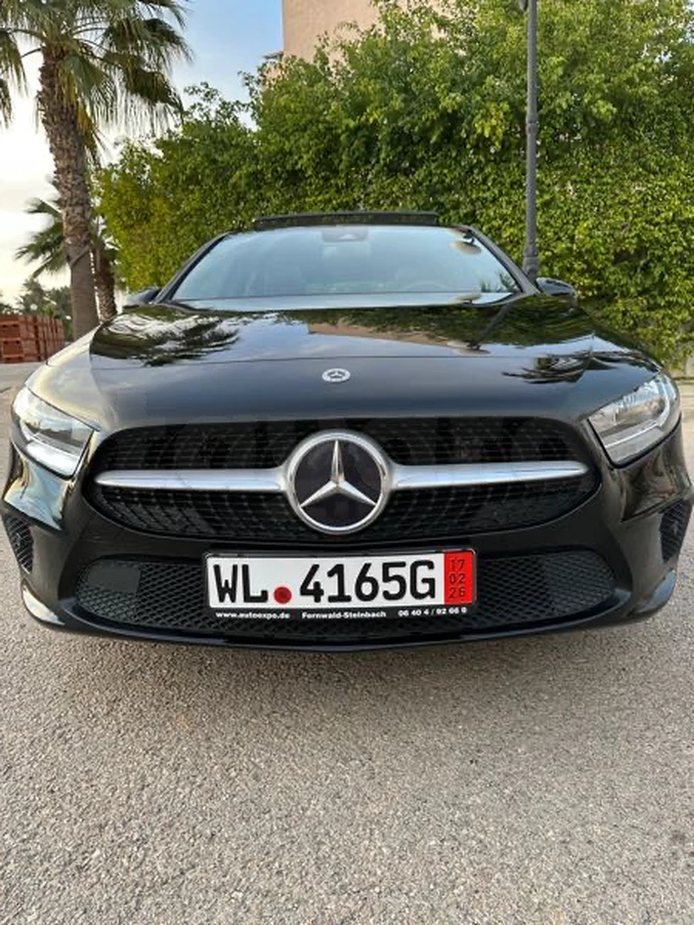 Carte voiture Mercedes-Benz Classe A