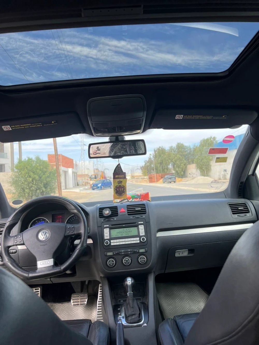 Carte voiture Volkswagen Golf