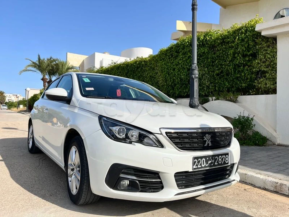 Carte voiture Peugeot 308