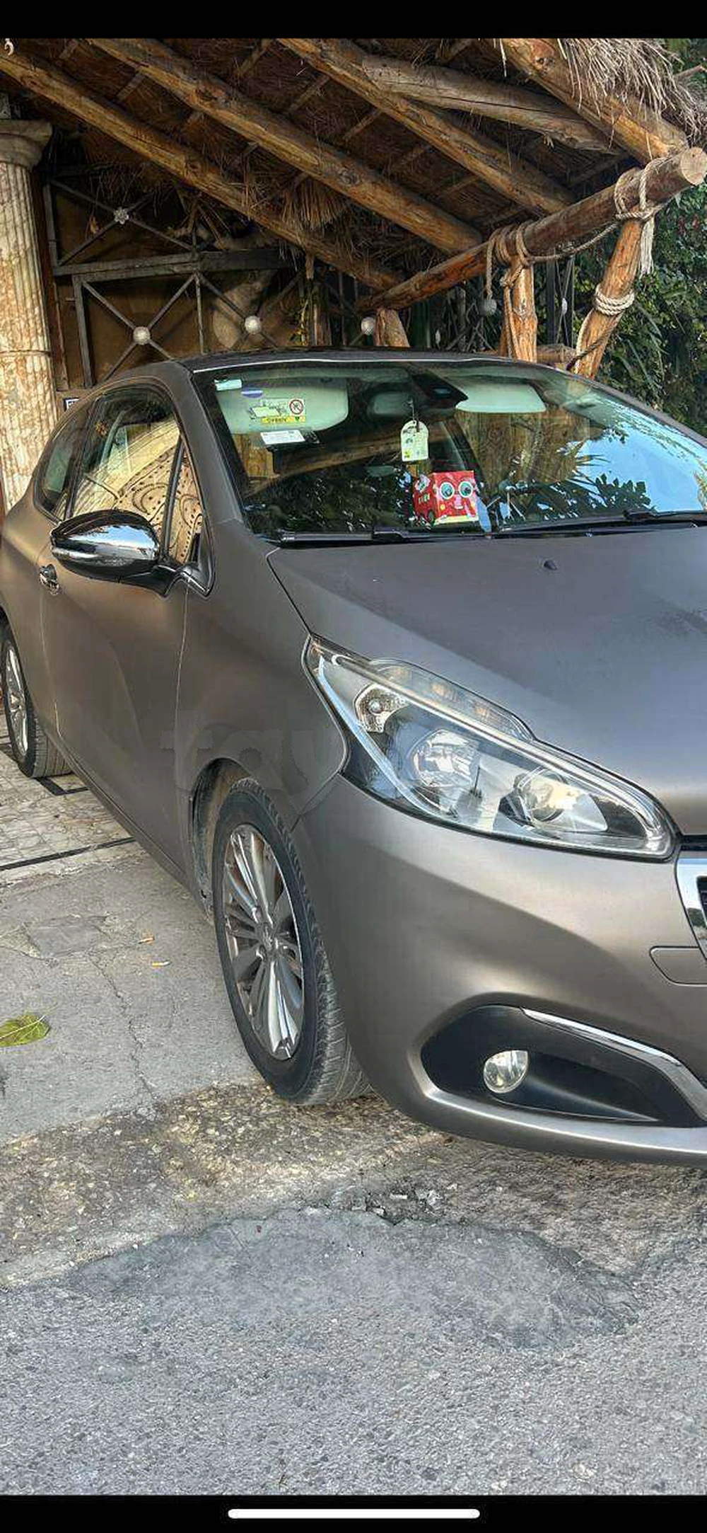 Carte voiture Peugeot 208