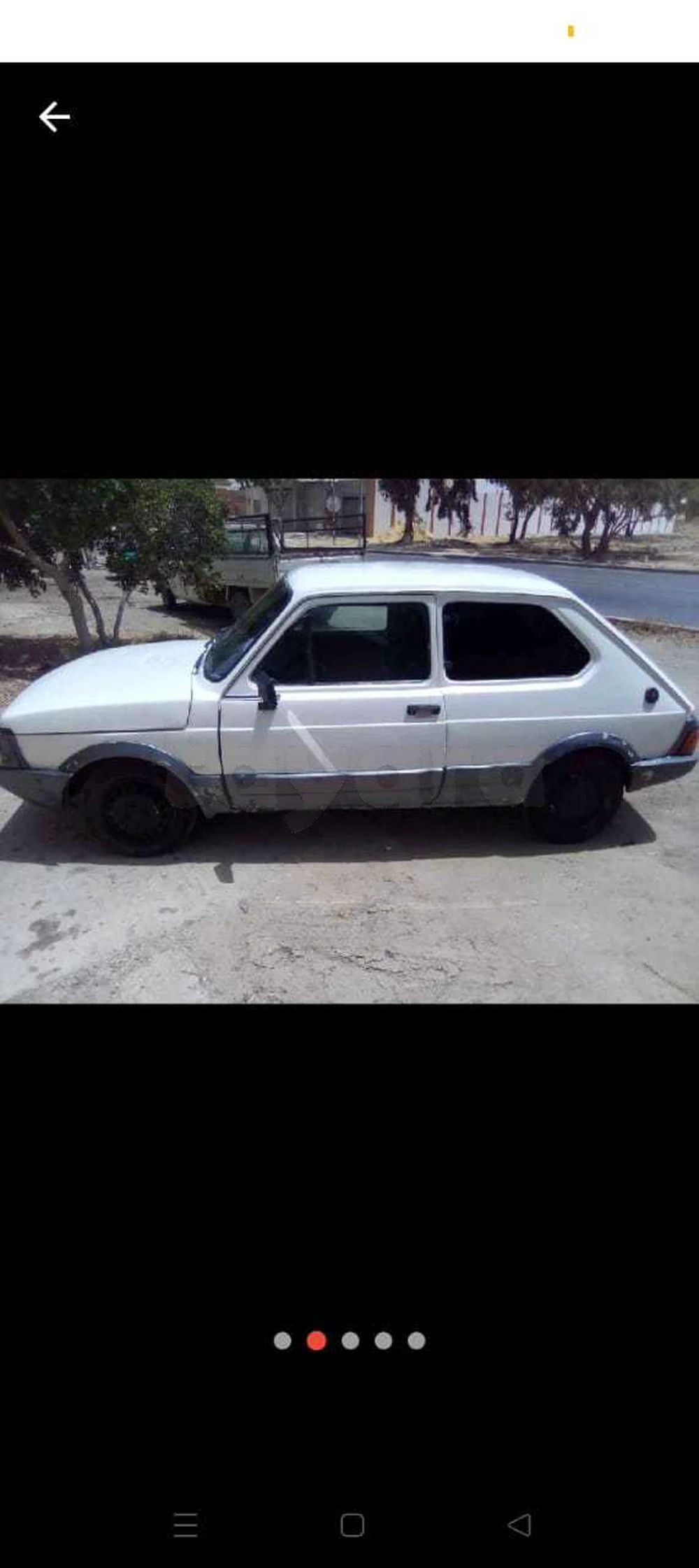 Carte voiture Fiat 127