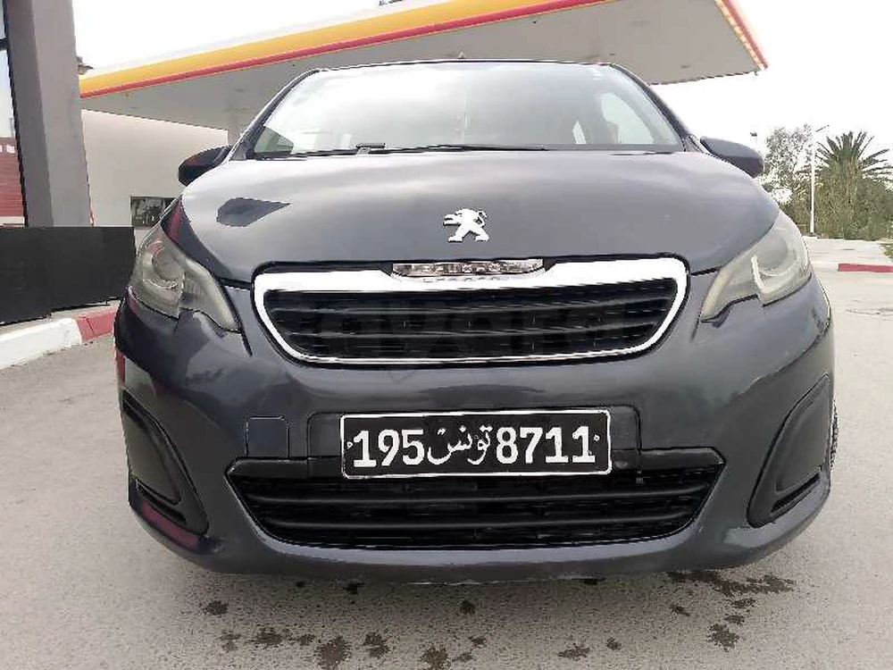 Carte voiture Peugeot 107