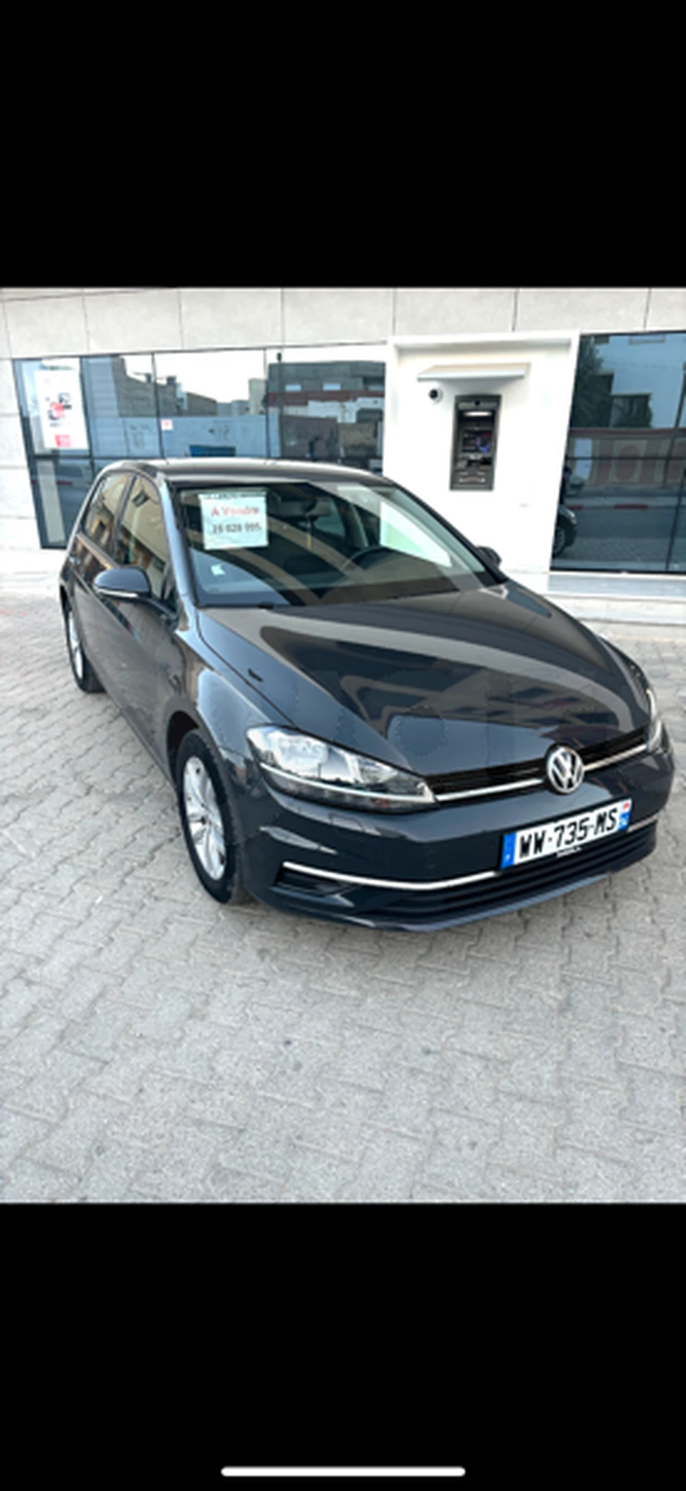 Carte voiture Volkswagen Golf 7