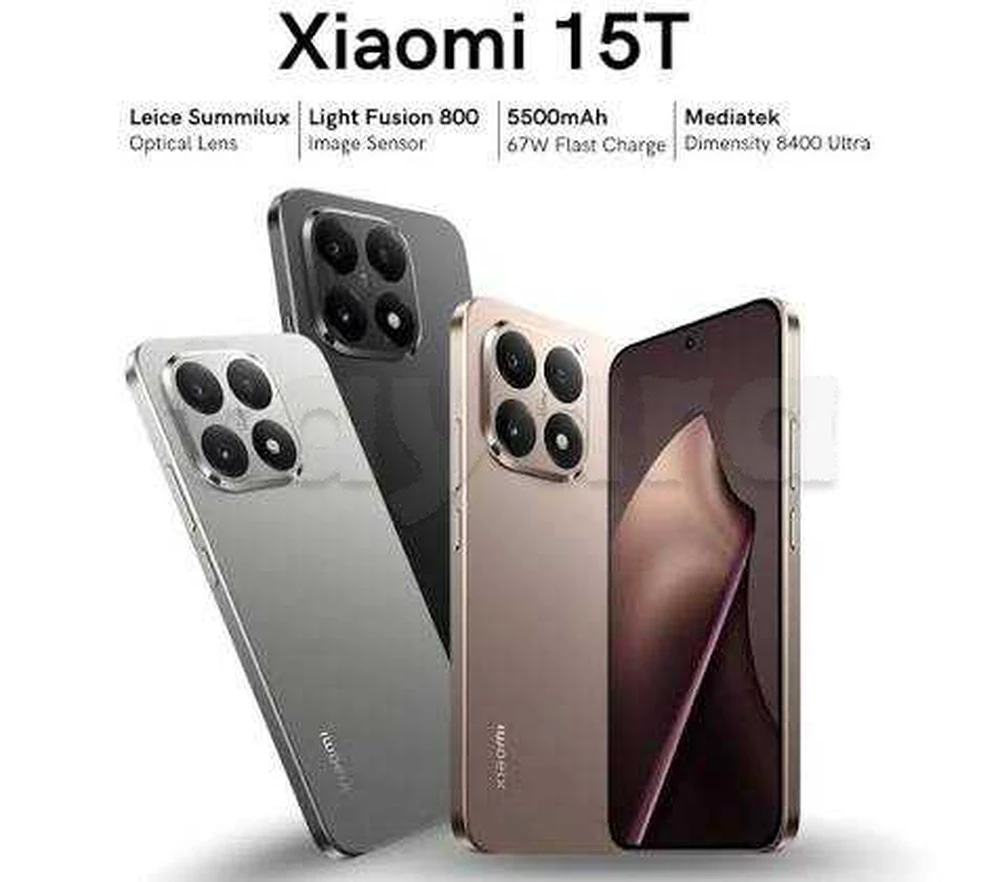 xiaomi 15T 5G Cacheté Neuf paquet fermé #validé ✔️
➖12/512=1600 dt
➖12/256=1500 dt
 ⏩Couleur : Noir /Gray/Gold
 ➡️Vente en ligne ☎️53137076 dispo #Tunis centre ville#Ariana
 🔴Echange : Non
🚚Livraison sur tout la Tunisie 🚚🇹🇳