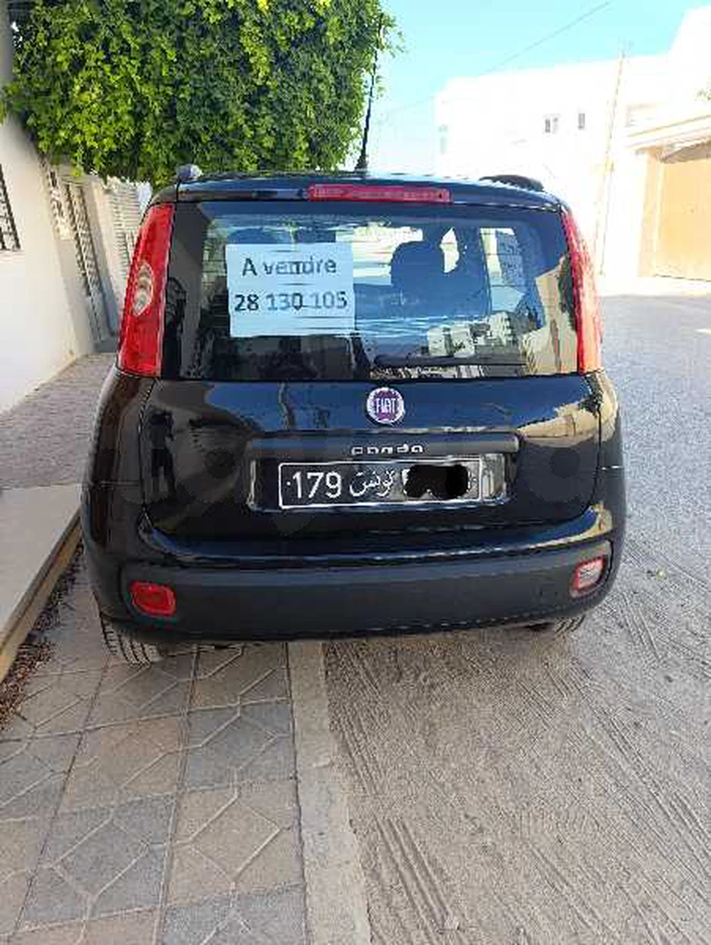 Carte voiture Fiat Panda