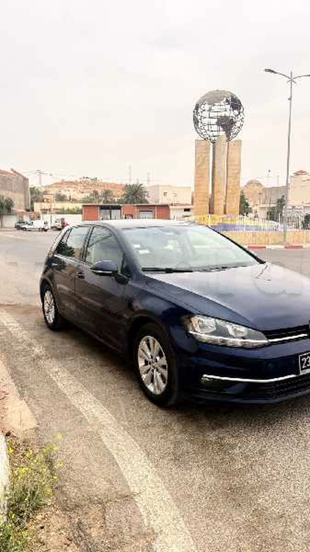 Carte voiture Volkswagen Golf 7
