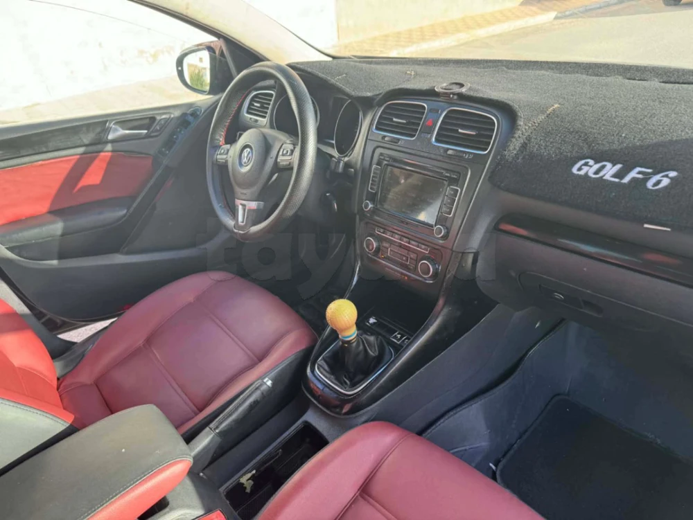 Carte voiture Volkswagen Golf 6