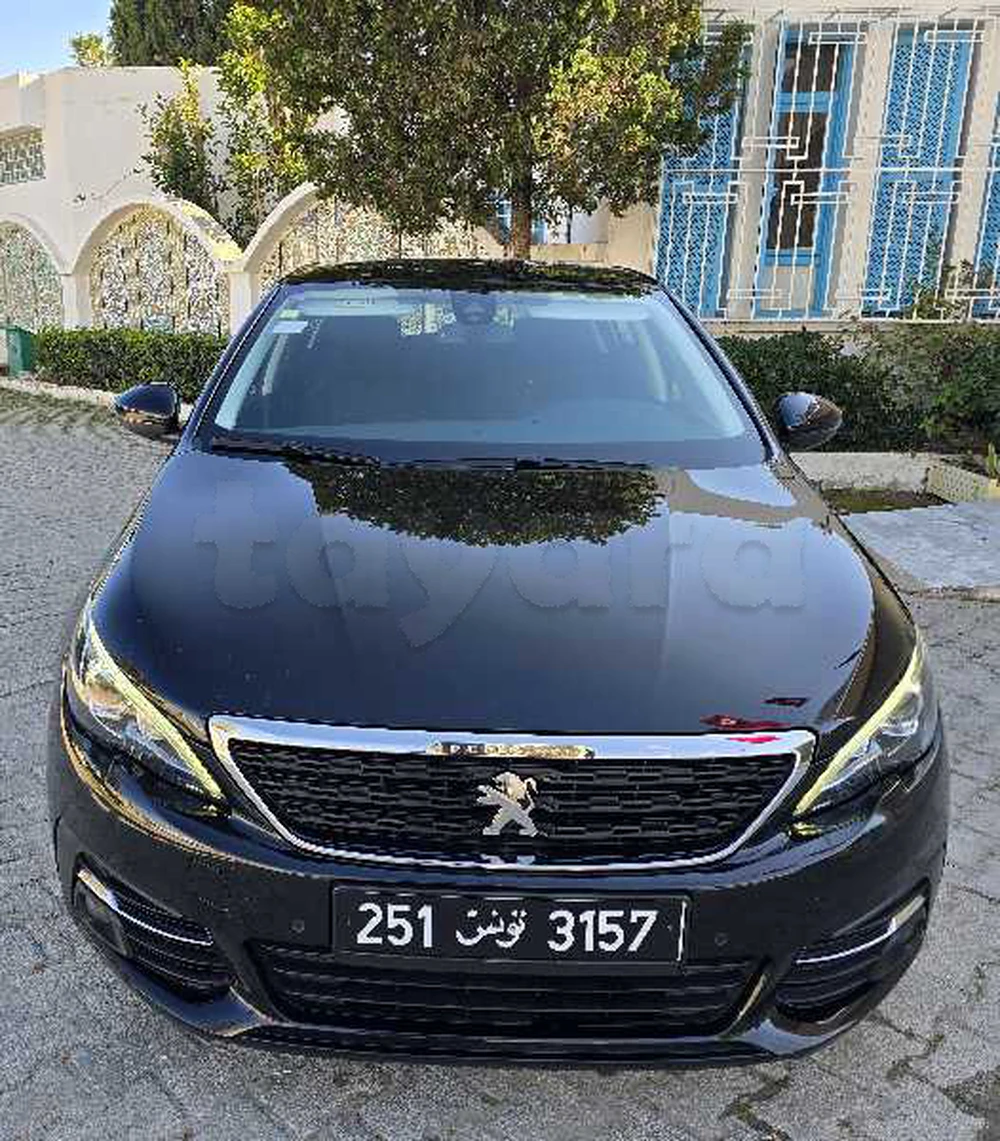 Carte voiture Peugeot 308