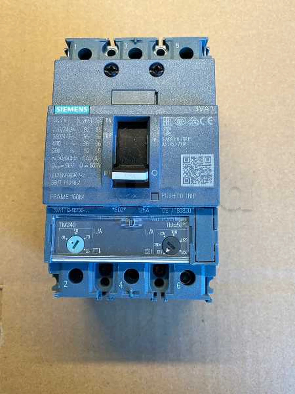 disjoncteur Siemens 125 À Sentron 3VA1